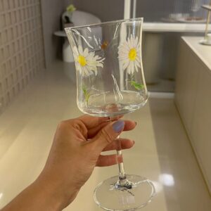 Taça Margaridas + Poá em Ouro